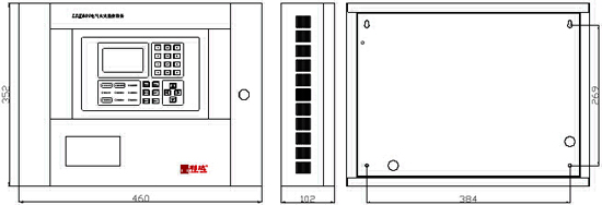 LDK800<a href=http://www.ahzhzl.cn/dianqihuozai/ target=_blank class=infotextkey>電氣火災(zāi)監(jiān)控</a>設(shè)備